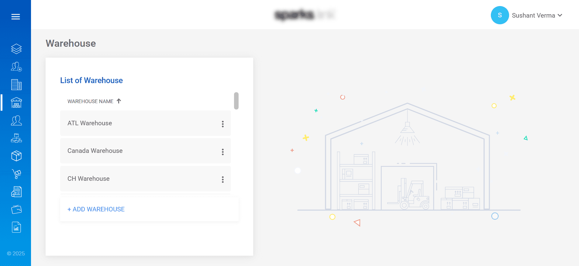 Warehouse Configuration